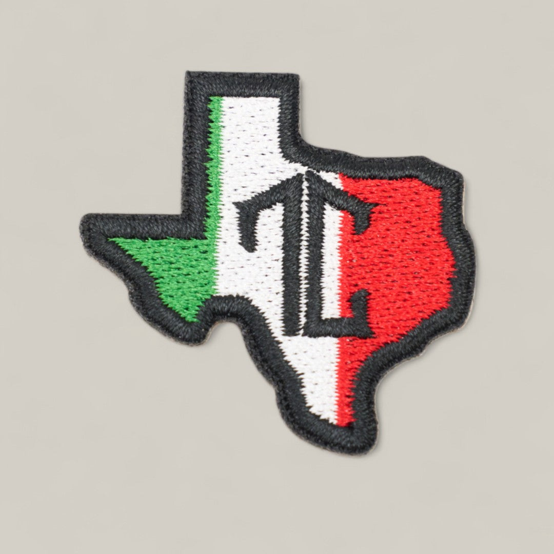 Texas Mexico Flag Patch