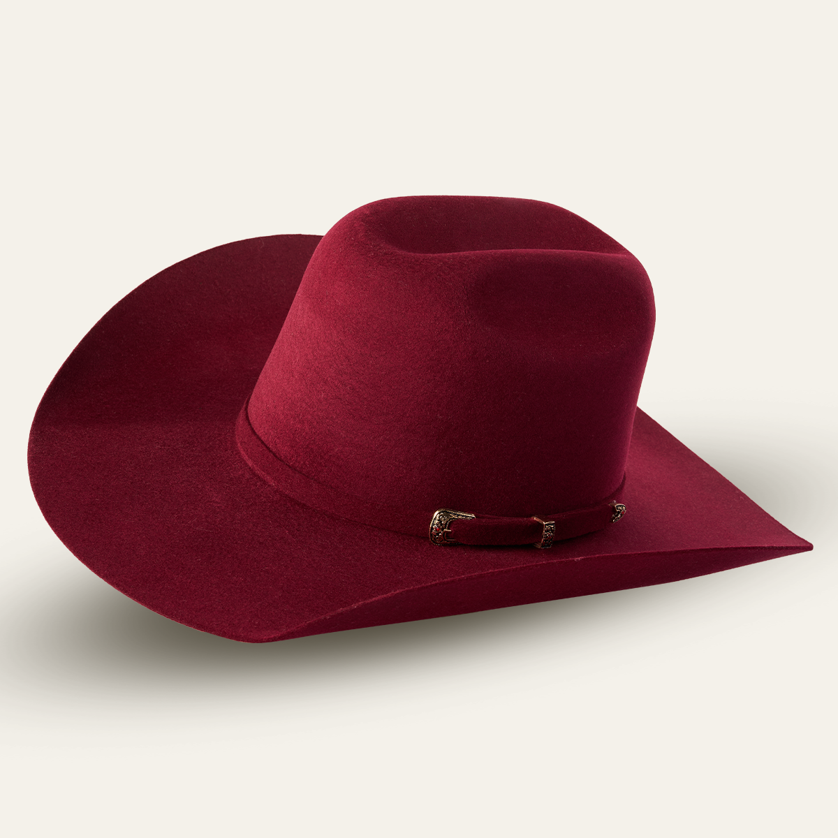 4X Felt Hat- Minnick - Burgundy