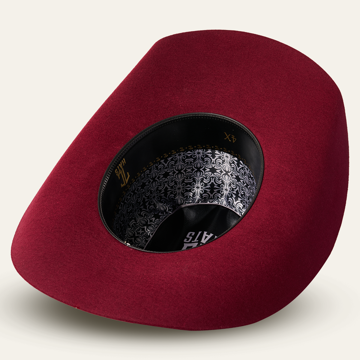4X Felt Hat- Minnick - Burgundy