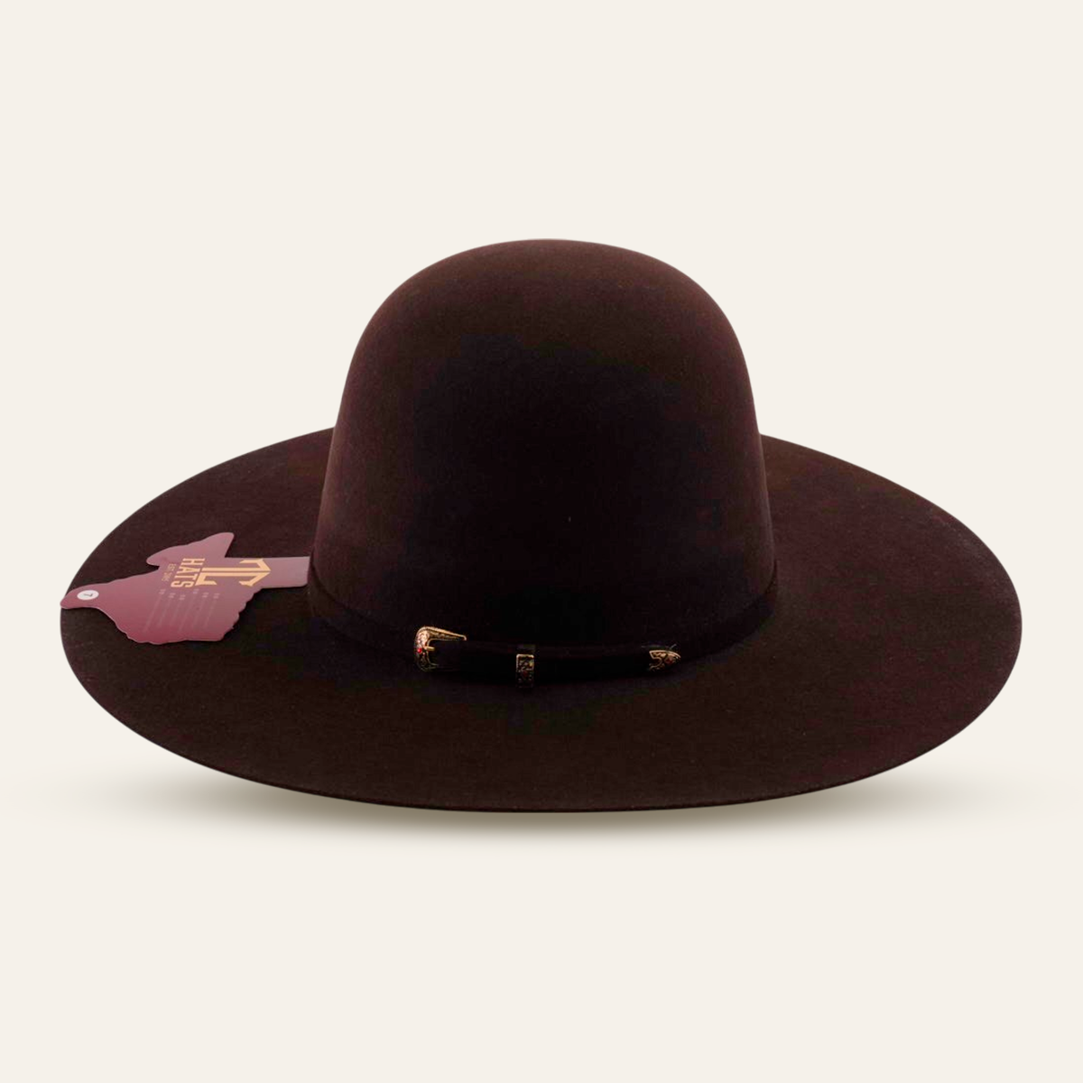 4X Open Crown cowboy hat brown
Brown felt open crown hat
Western open crown hat
Brown cowboy hat 4X quality
Open crown western hat for men
Classic cowboy hat brown
Brown open crown Texas hat
Vaquero style hat brown
Felt cowboy hat open crown
Elegant brown western hat