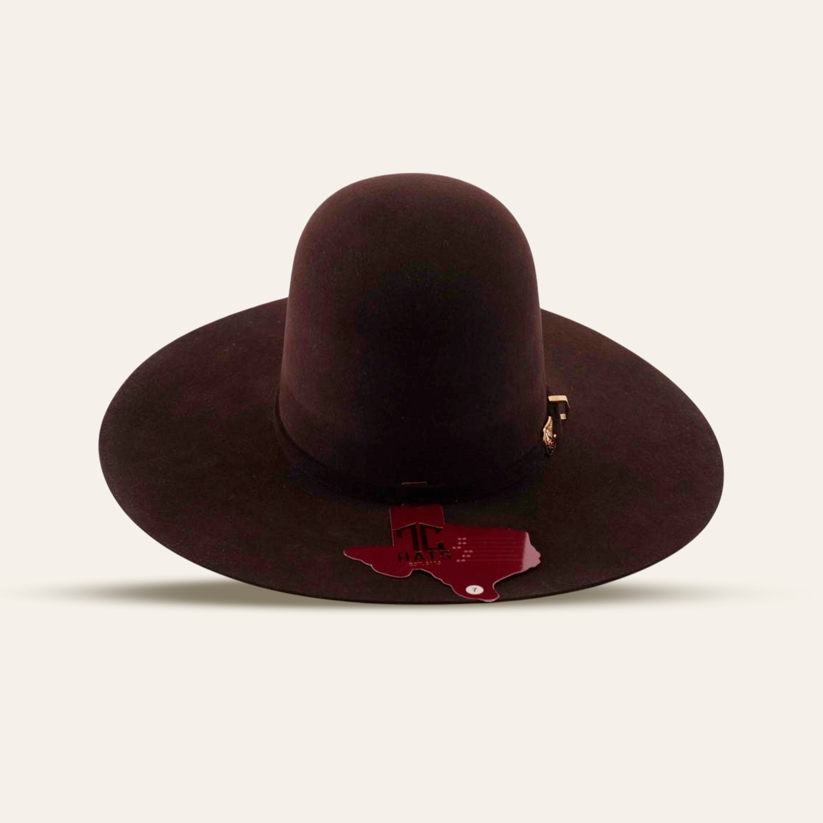 4X Open Crown cowboy hat brown
Brown felt open crown hat
Western open crown hat
Brown cowboy hat 4X quality
Open crown western hat for men
Classic cowboy hat brown
Brown open crown Texas hat
Vaquero style hat brown
Felt cowboy hat open crown
Elegant brown western hat