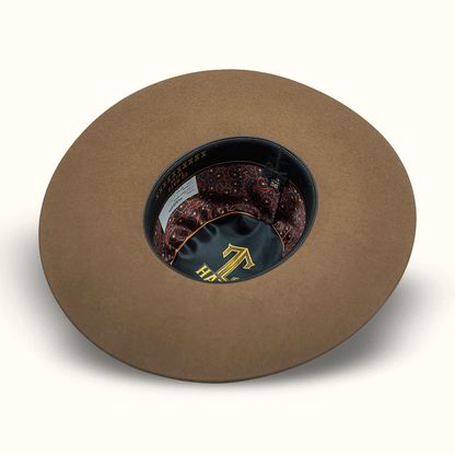 10X Felt Hat - Open Crown - Fawn