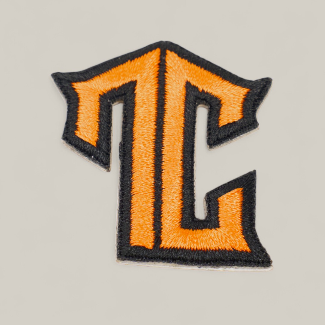 TC Orange Letter Patch