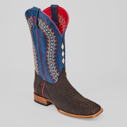 Morgan Matte Brown Square Toe