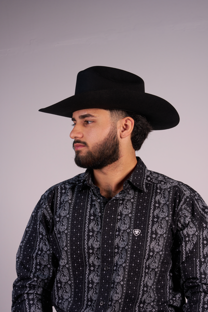 Felt Hats 4X Chihuahua Shape Cowboy Hat - Black