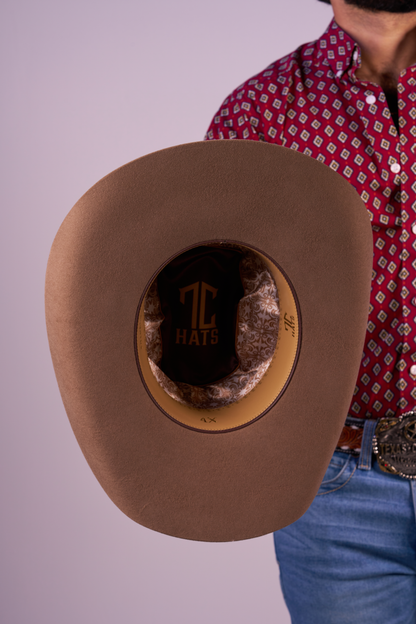 Felt Hats 4X Chihuahua Shape Cowboy Hat - Brown