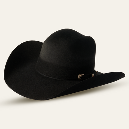 Felt Hats 4X Chihuahua Shape Cowboy Hat - Black
