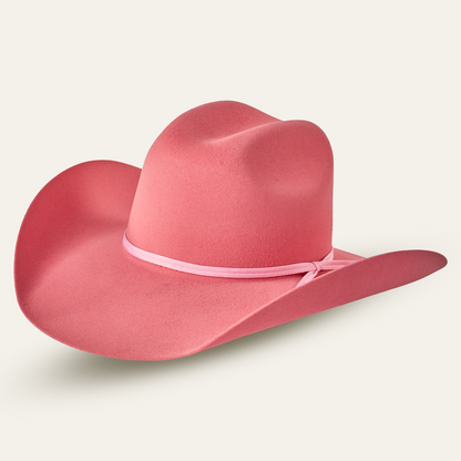 Felt Hats 4X Chihuahua Shape Cowboy Hat -Pink