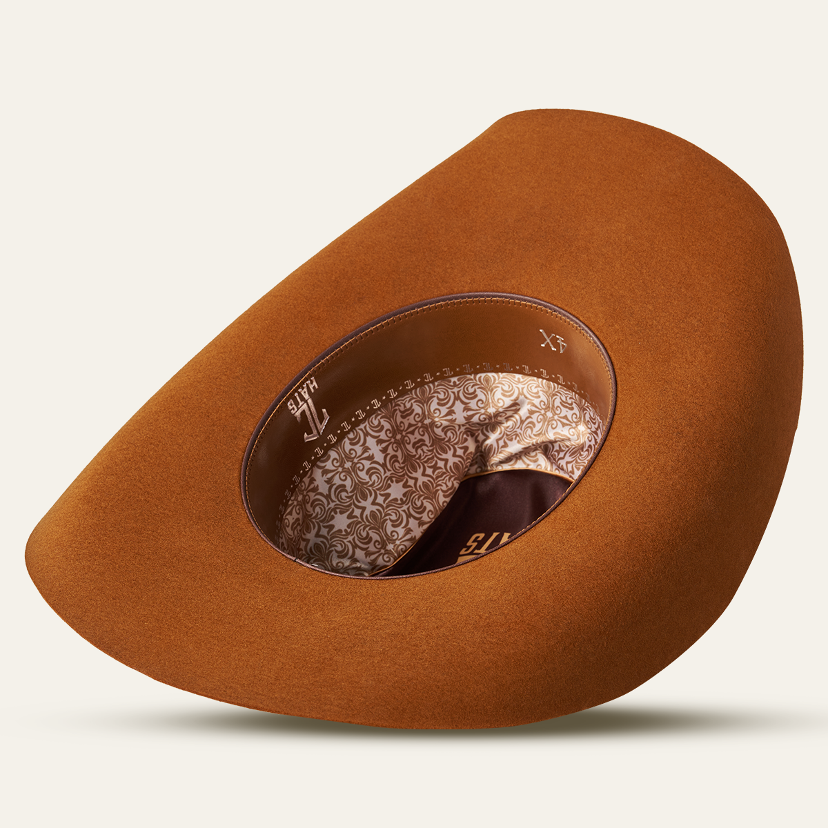 Felt Hats 4X Chihuahua Shape Cowboy Hat - Bronze