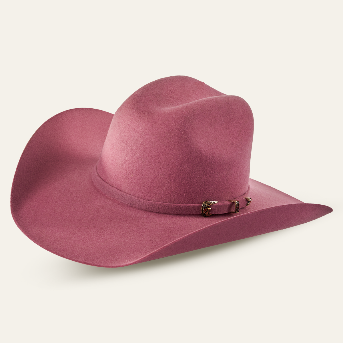 Felt Hats 4X Chihuahua Shape Cowboy Hat - Purple