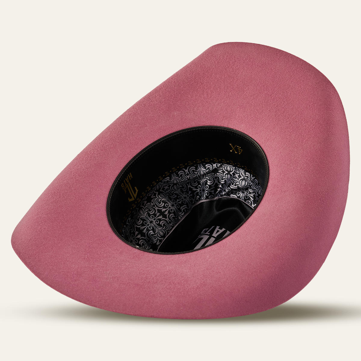 Felt Hats 4X Chihuahua Shape Cowboy Hat - Purple
