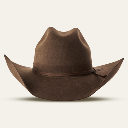 Felt Hats 4X Chihuahua Shape Cowboy Hat - Brown